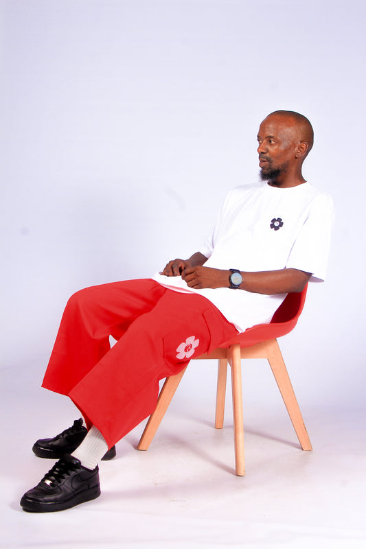 Cargo Pants & Light T-shirt