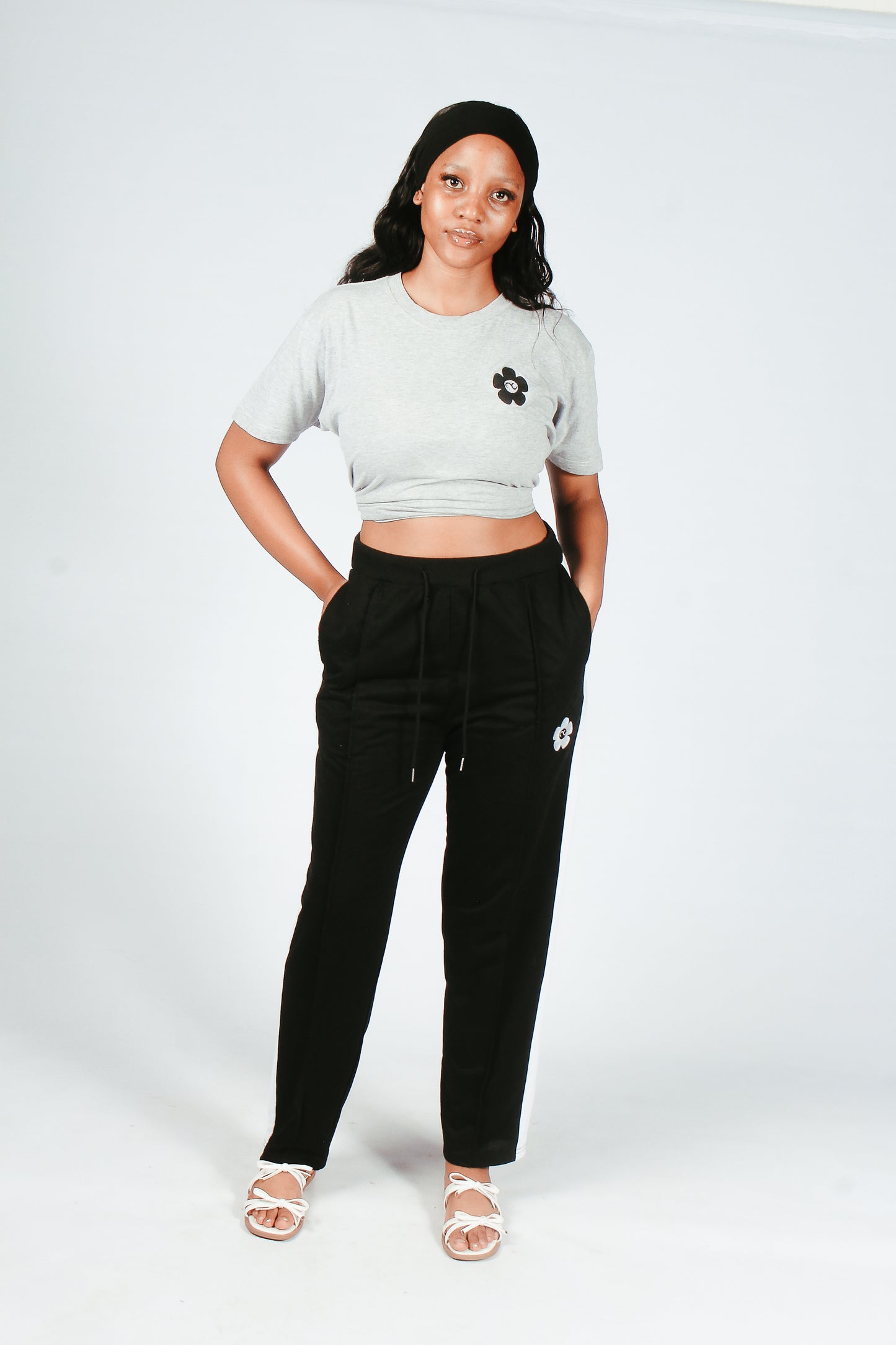 Relaxed Track Pants & T-shirt