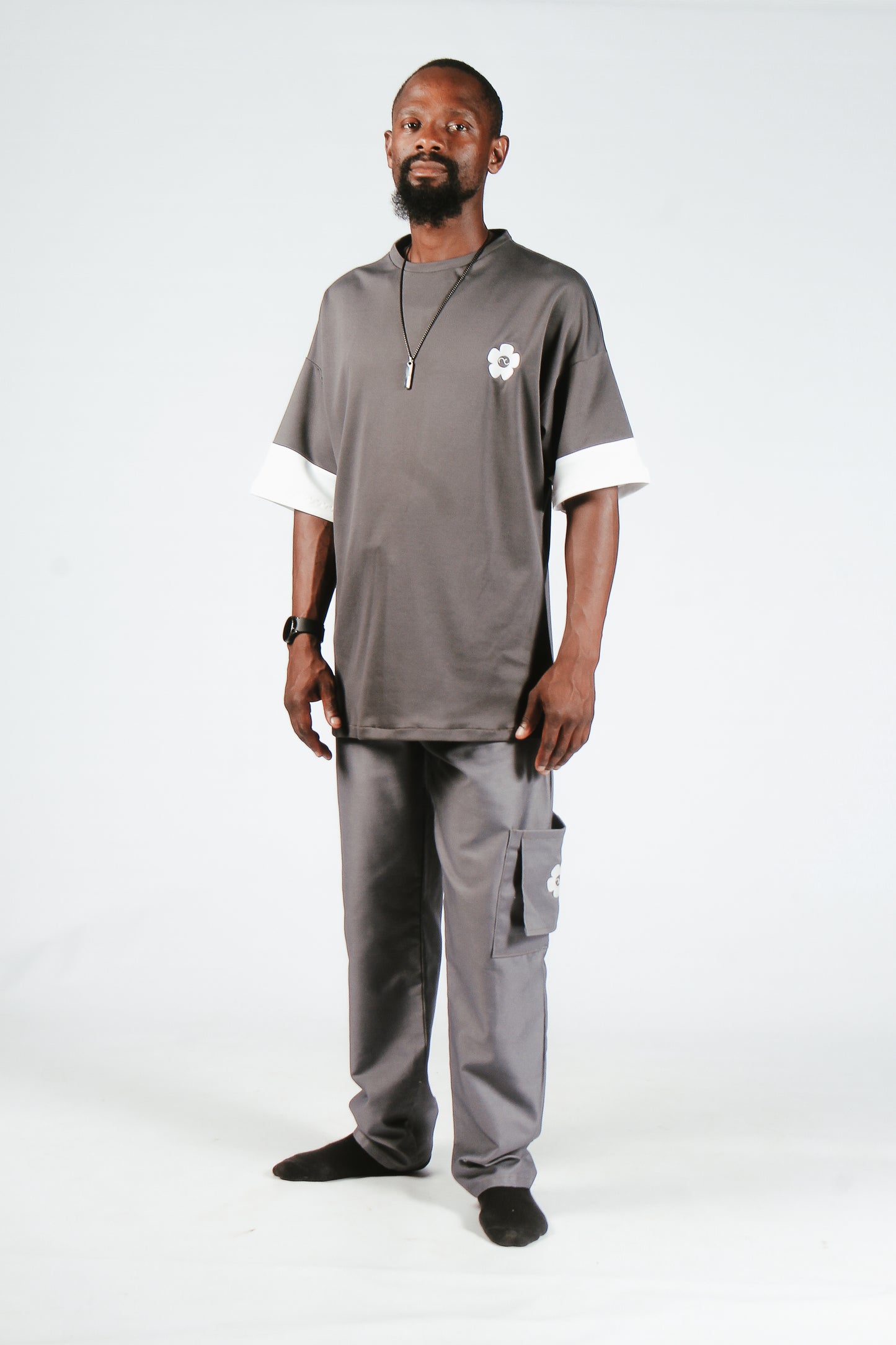 Cargo Pants & T-shirt