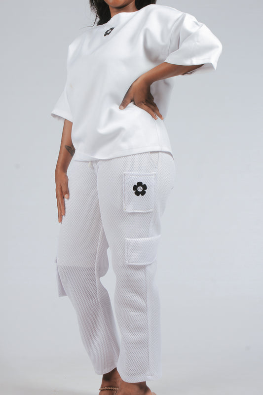 Drop Sholder T-shirt & Cargo Pants