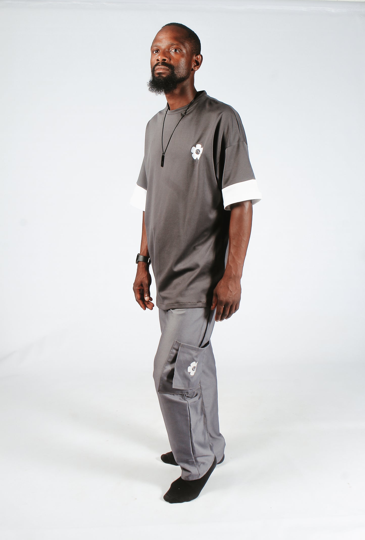 Cargo Pants & T-shirt